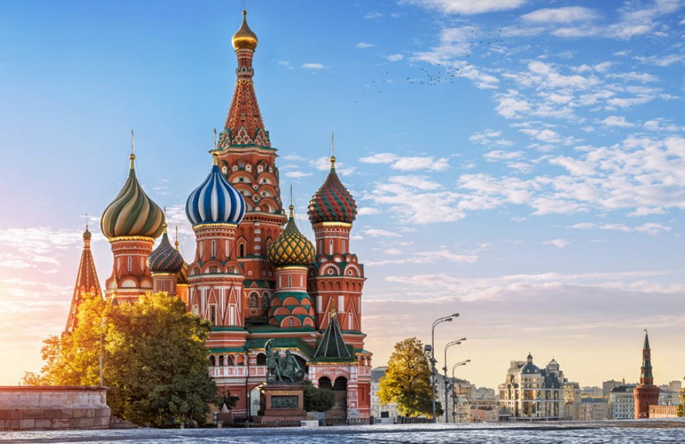 Saint Basil’s Cathedral, Moscow, Russia